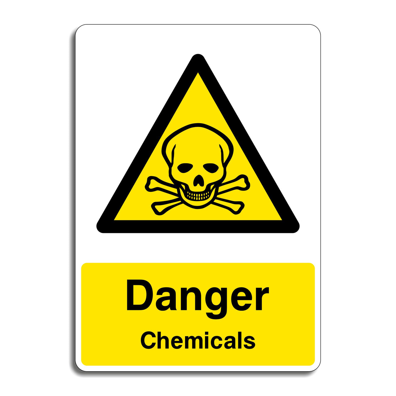 Danger Chemicals Sign