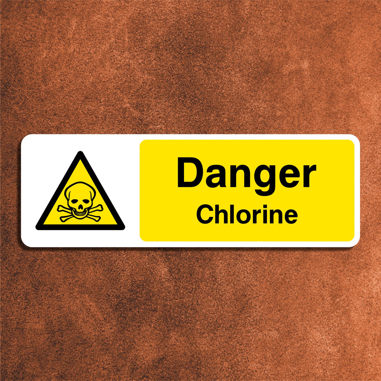 Danger Chlorine Sign