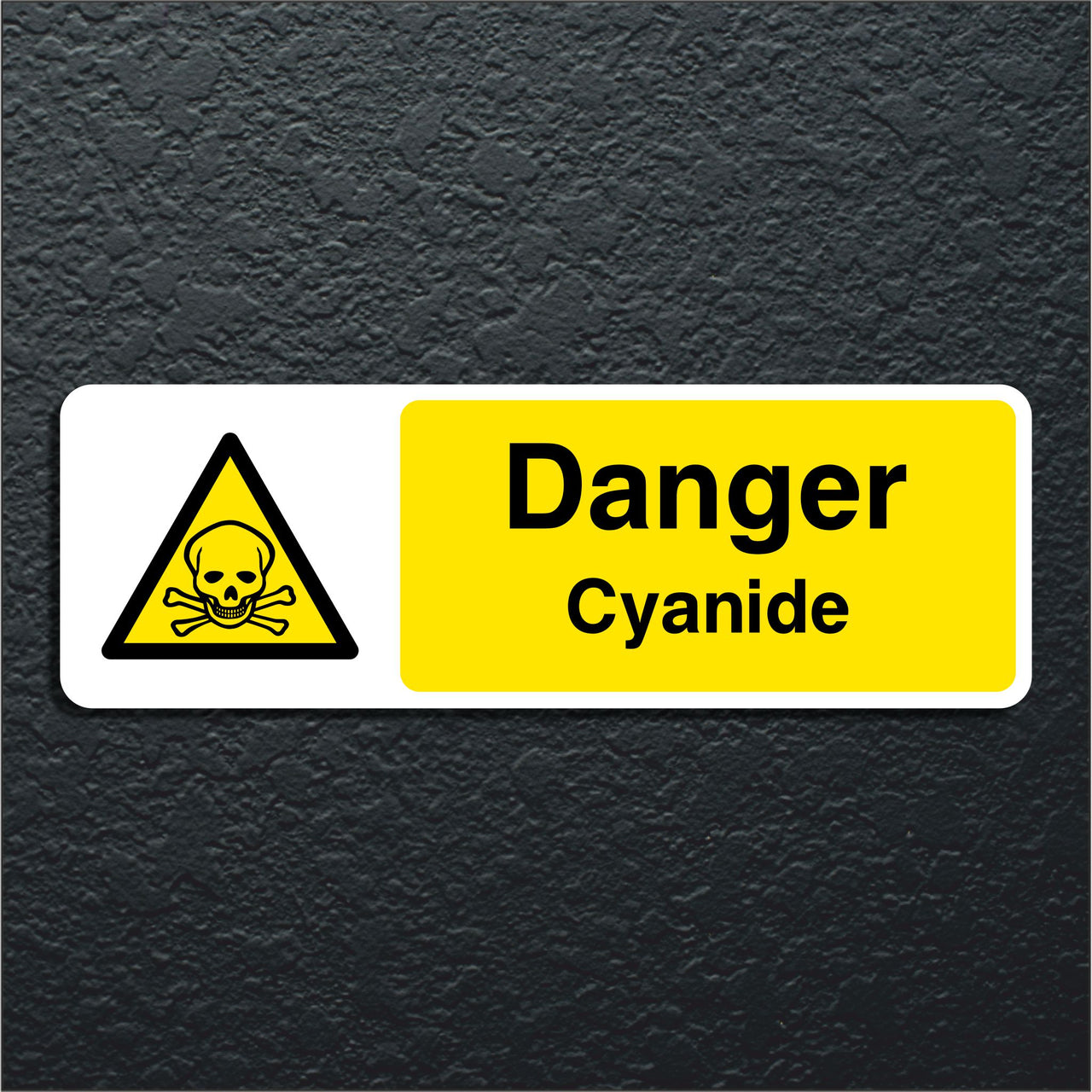 Danger Cyanide Sign