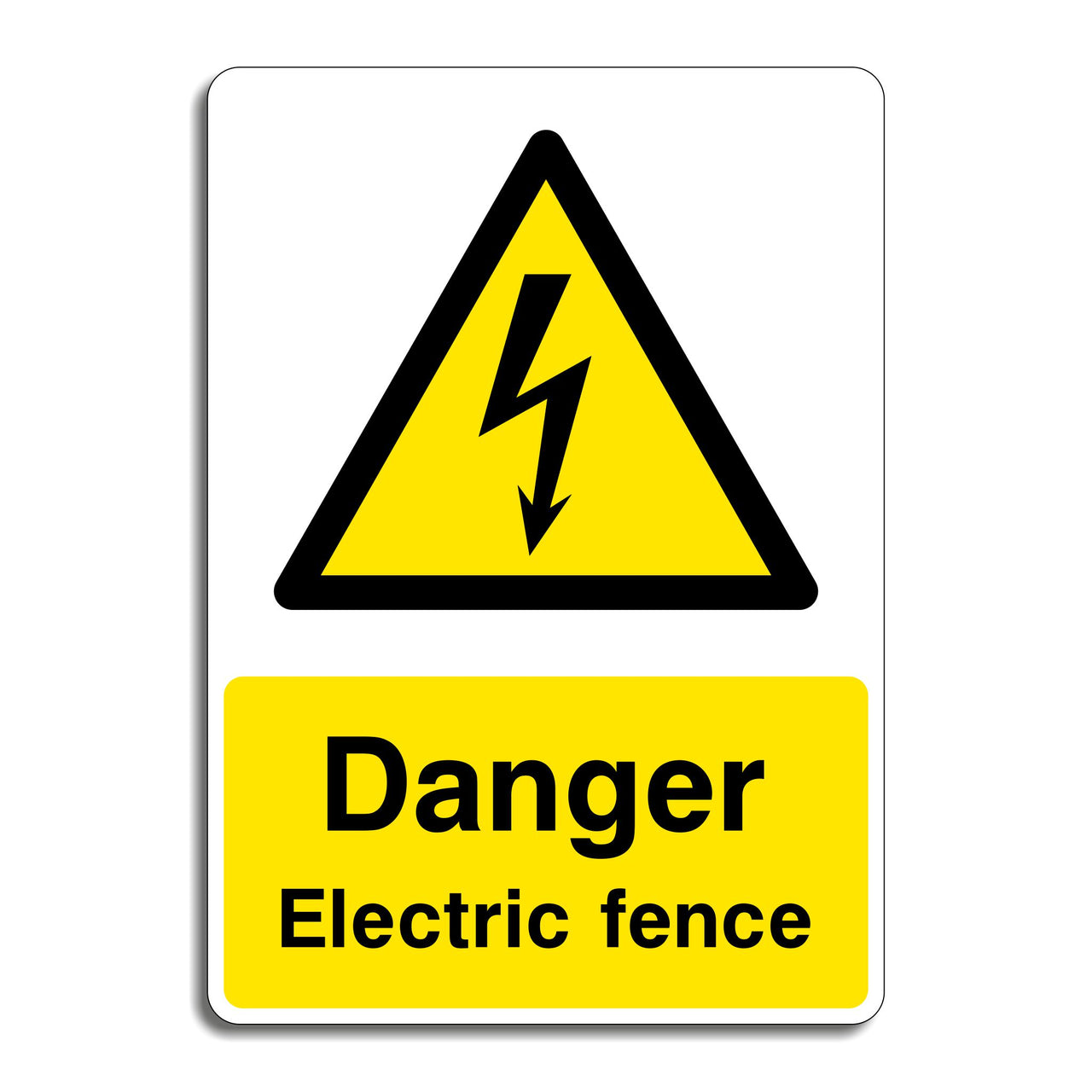 Danger Electric Fence Sign