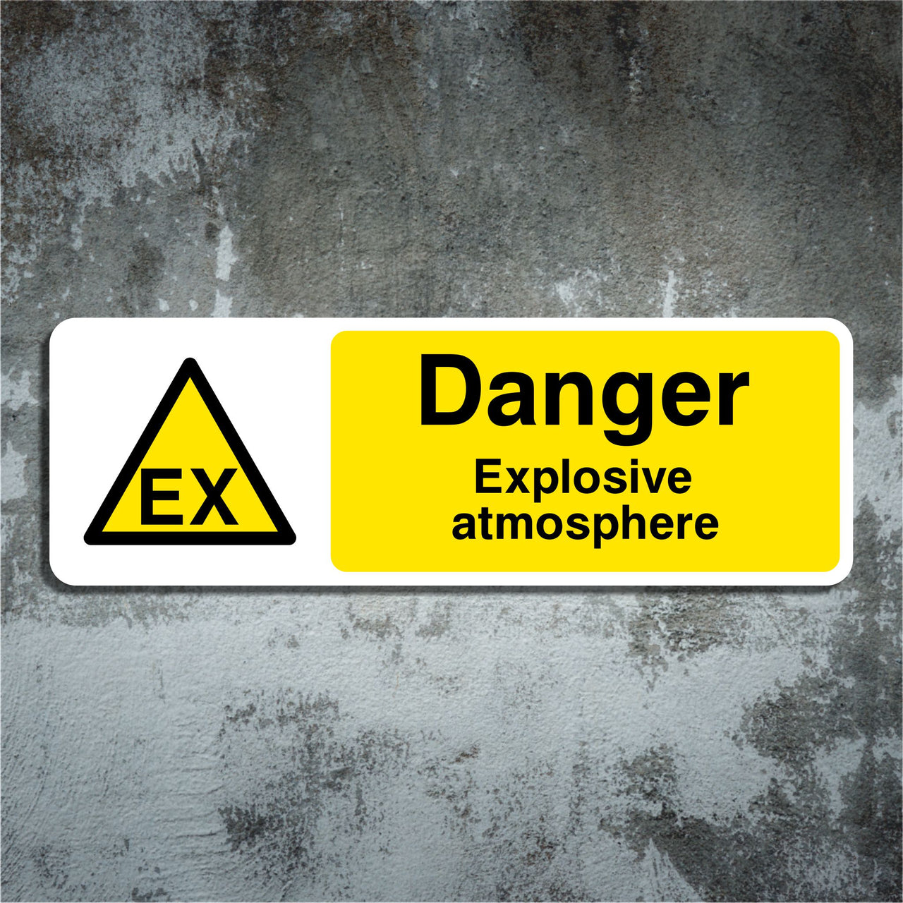 Danger Explosive Atmosphere Sign