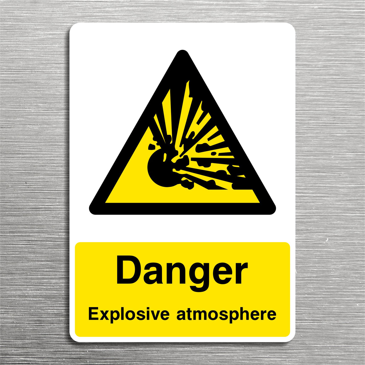 Danger Explosive Atmosphere Sign