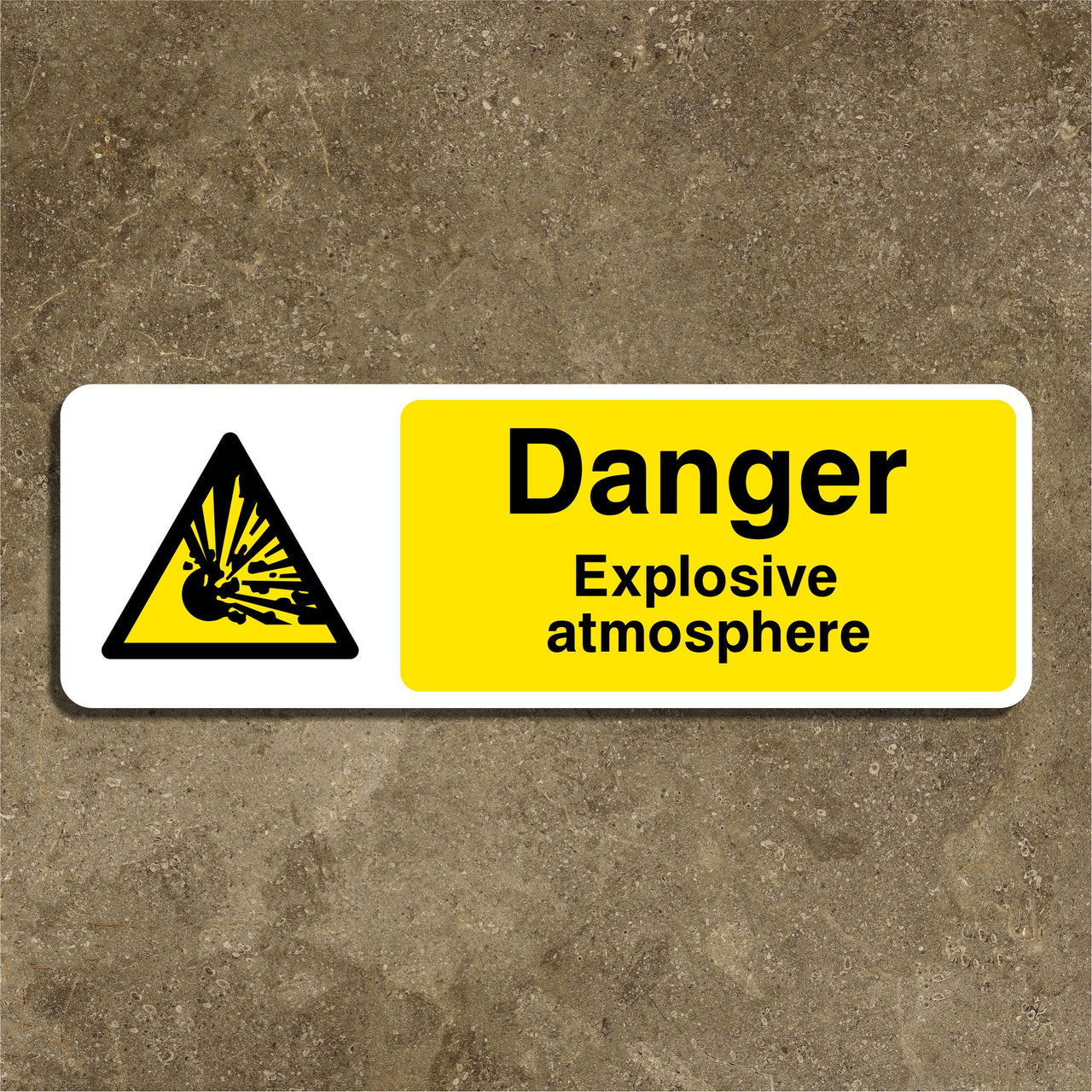 Danger Explosive Atmosphere Sign