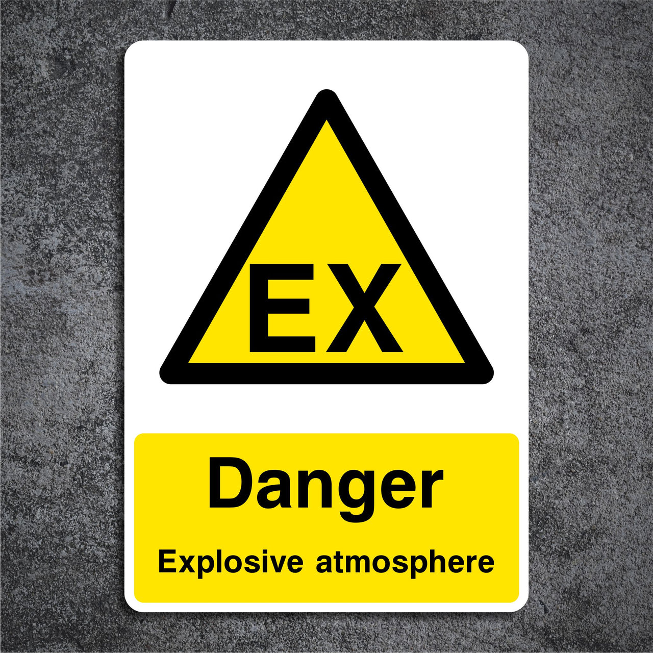 Danger Explosive Atmosphere Sign