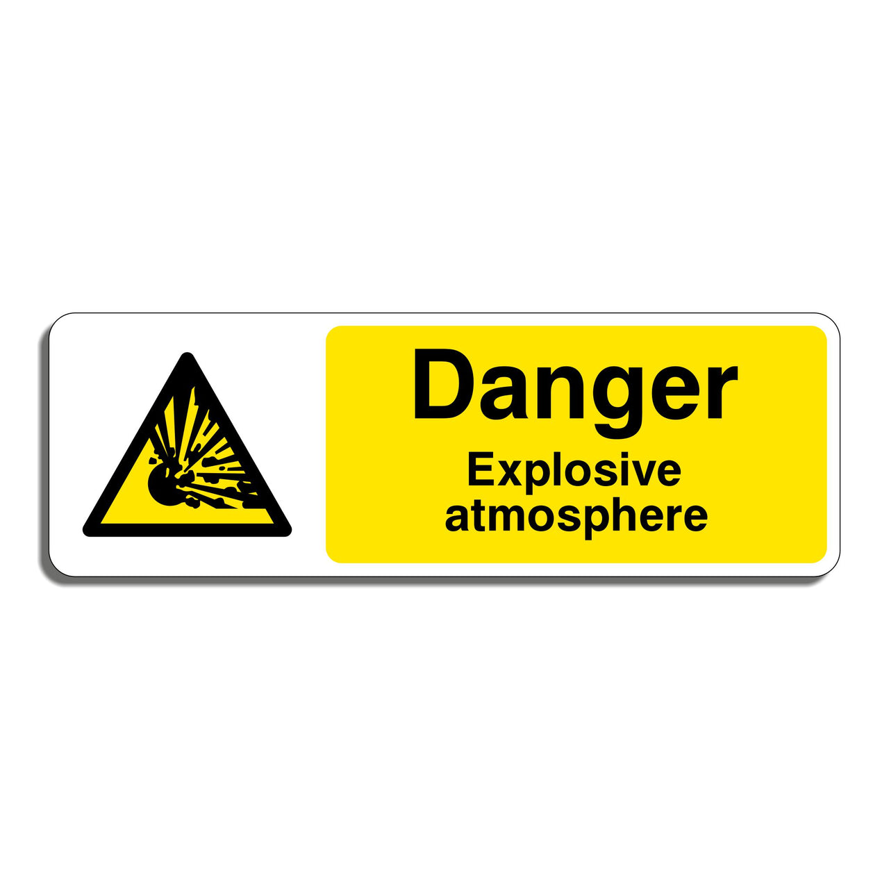 Danger Explosive Atmosphere Sign