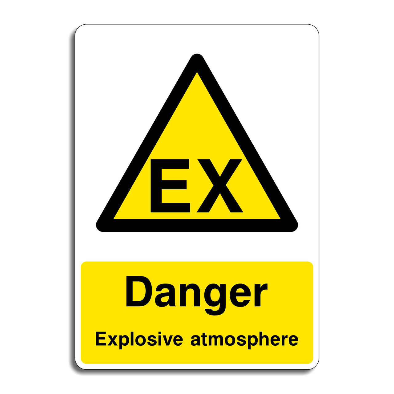 Danger Explosive Atmosphere Sign
