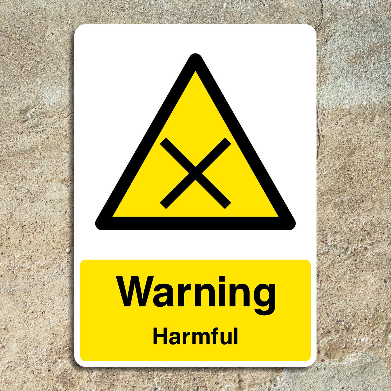 Warning Harmful Sign