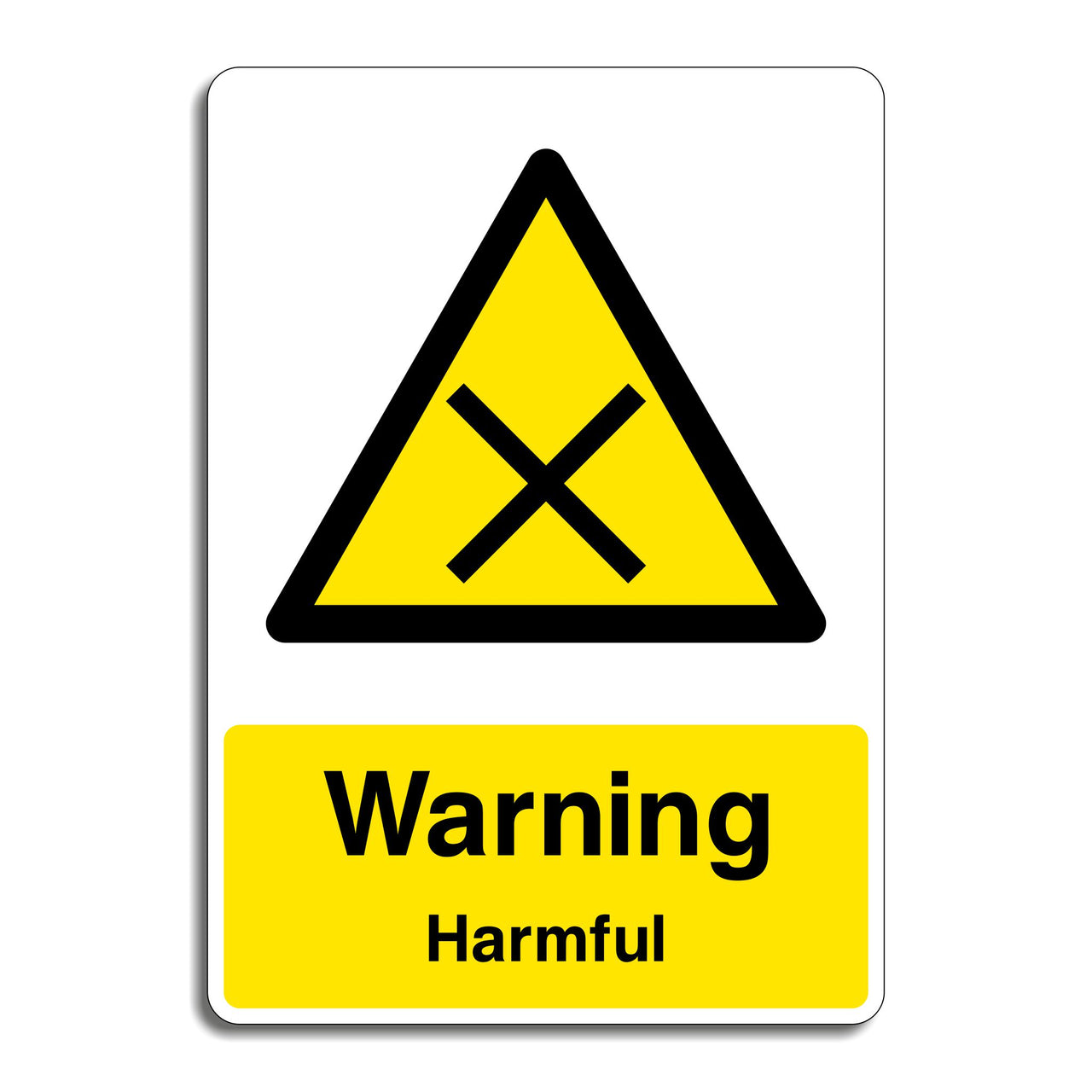 Warning Harmful Sign