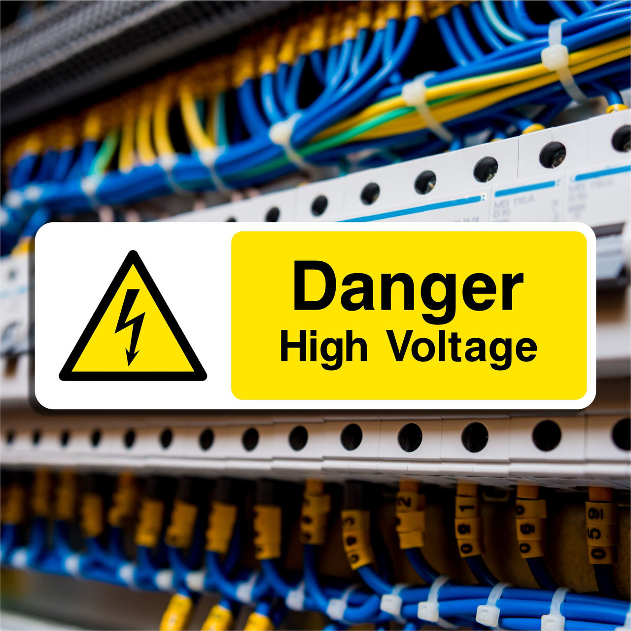 Danger High Voltage Sign
