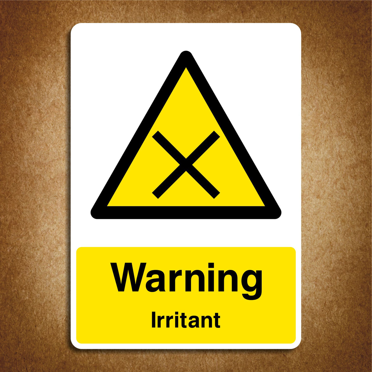Warning Irritant Sign