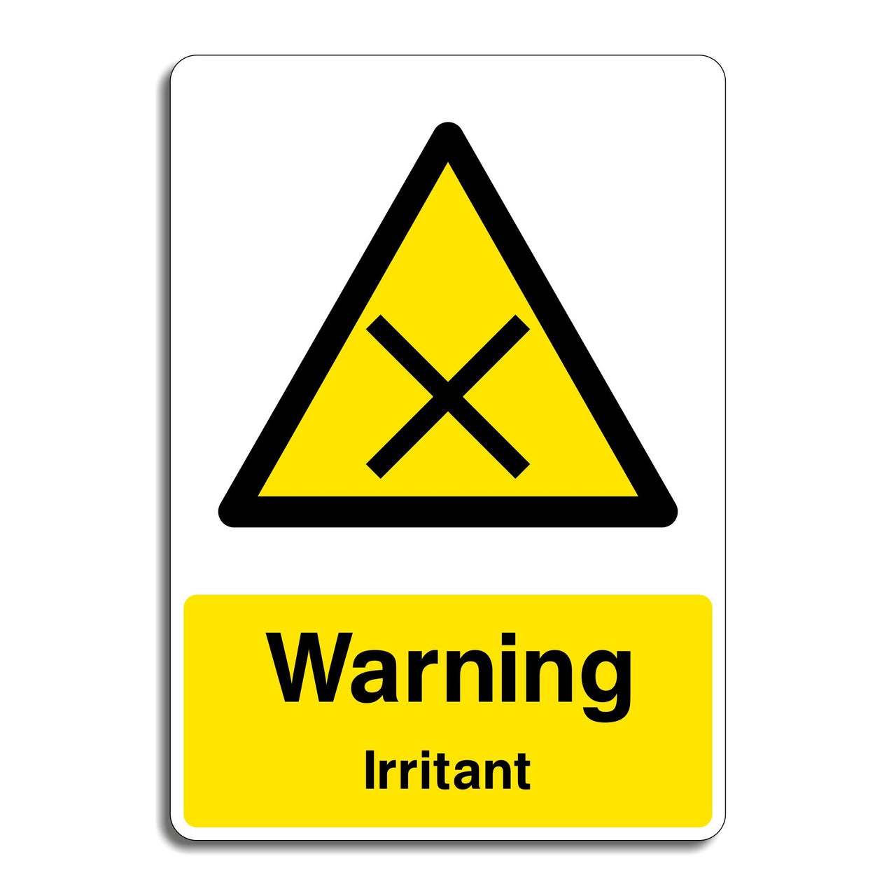 Warning Irritant Sign