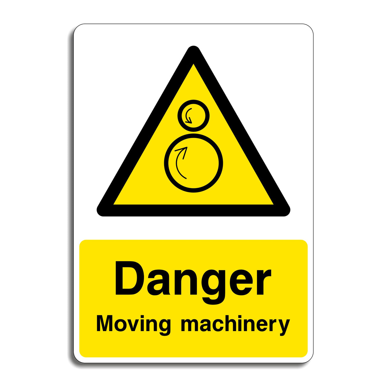 Danger Moving Machinery Signs