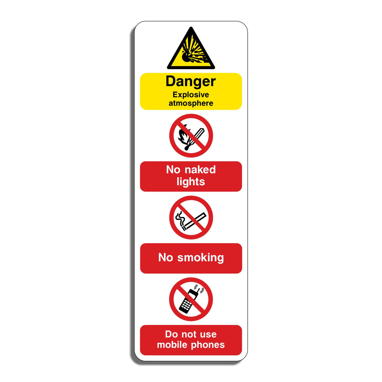 Workshop Multi-Message Safety Sign