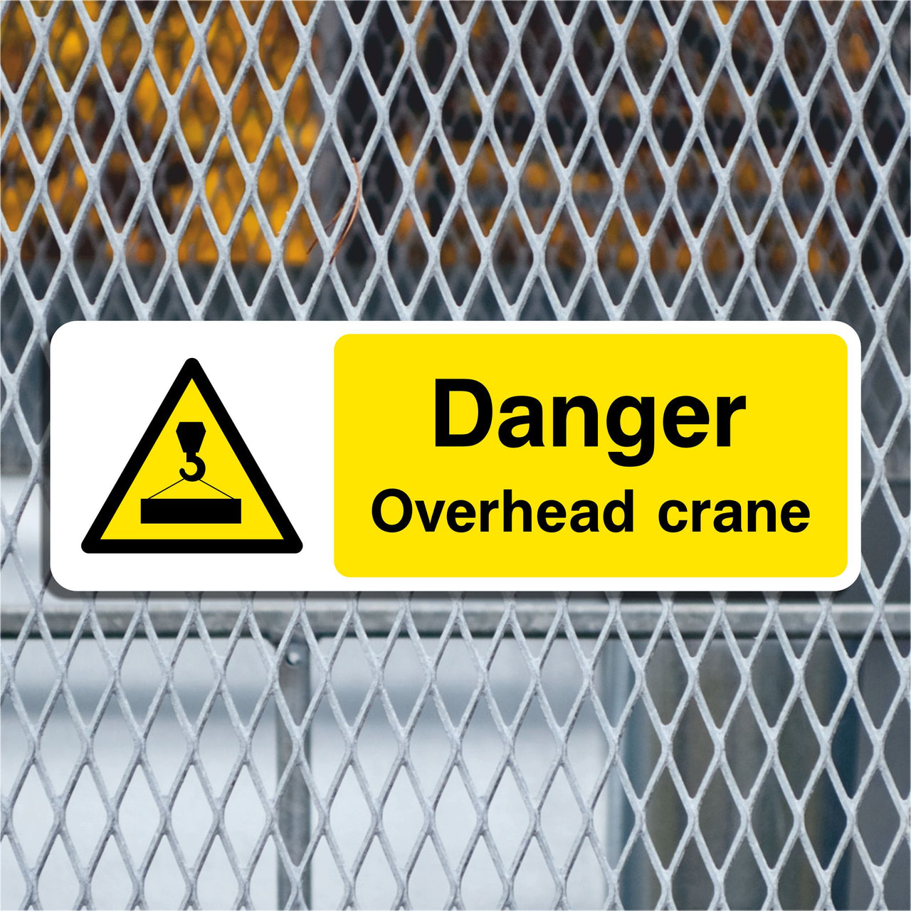 Danger Overhead Crane Sign