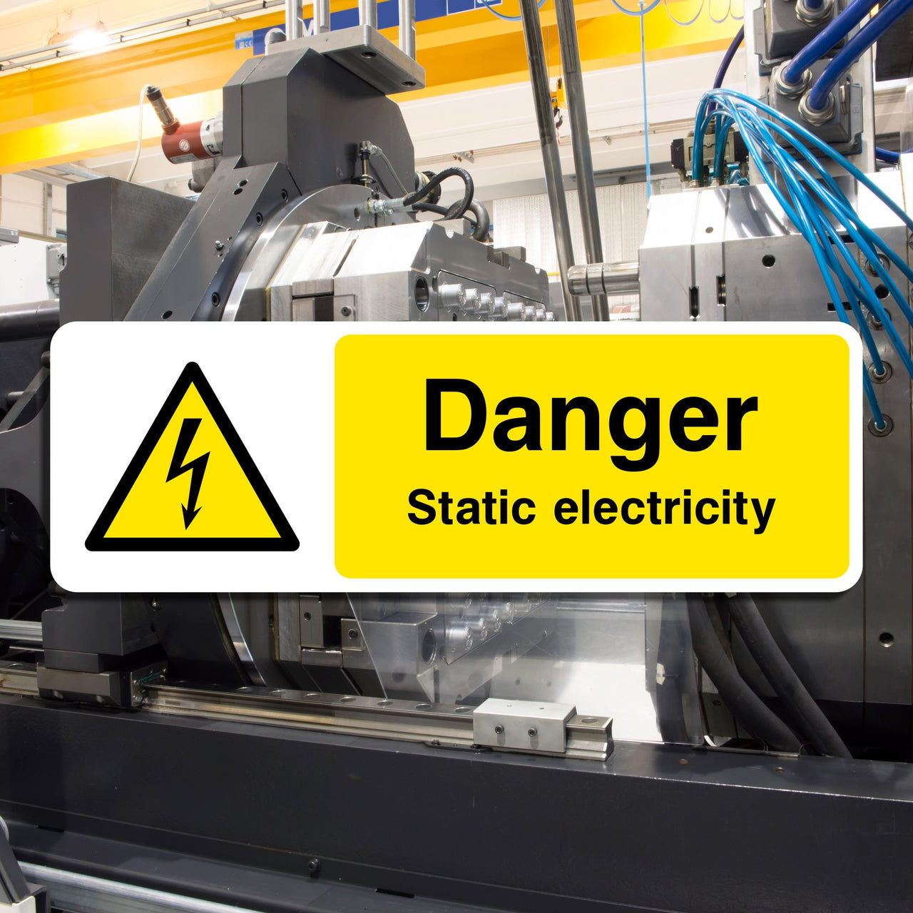 Danger Static Electricity Sign
