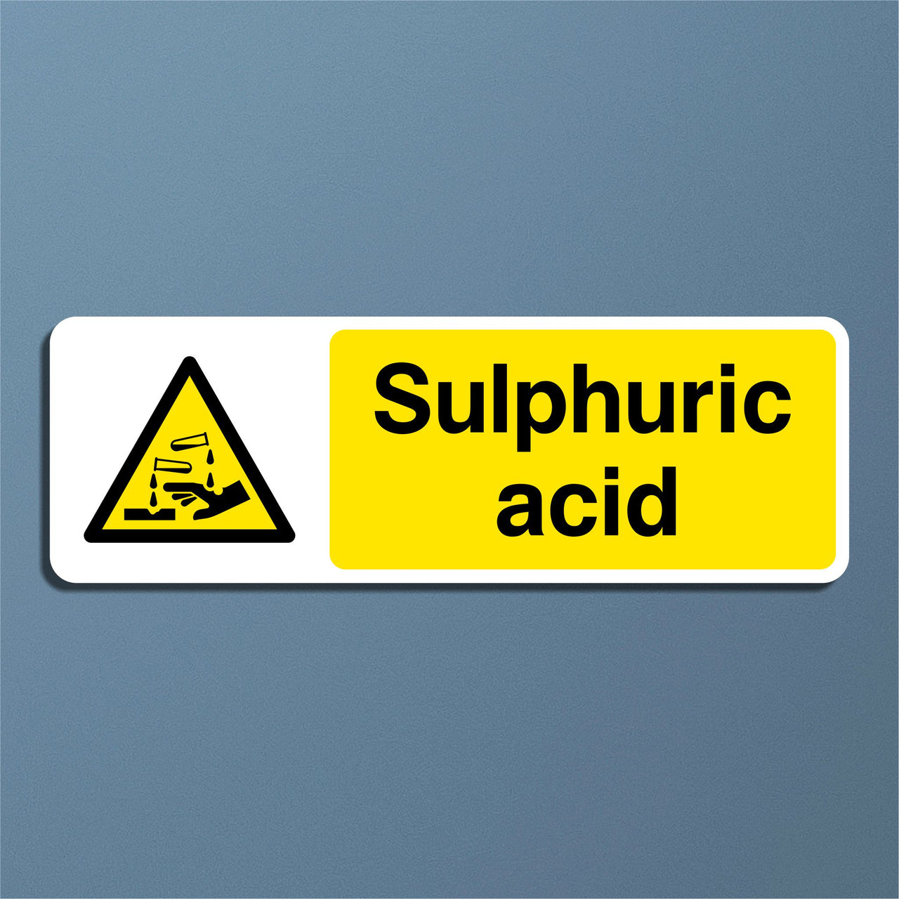 Sulphuric Acid Sign
