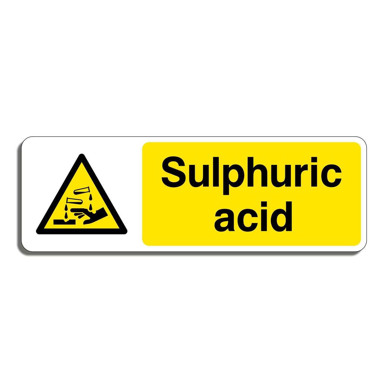 Sulphuric Acid Sign