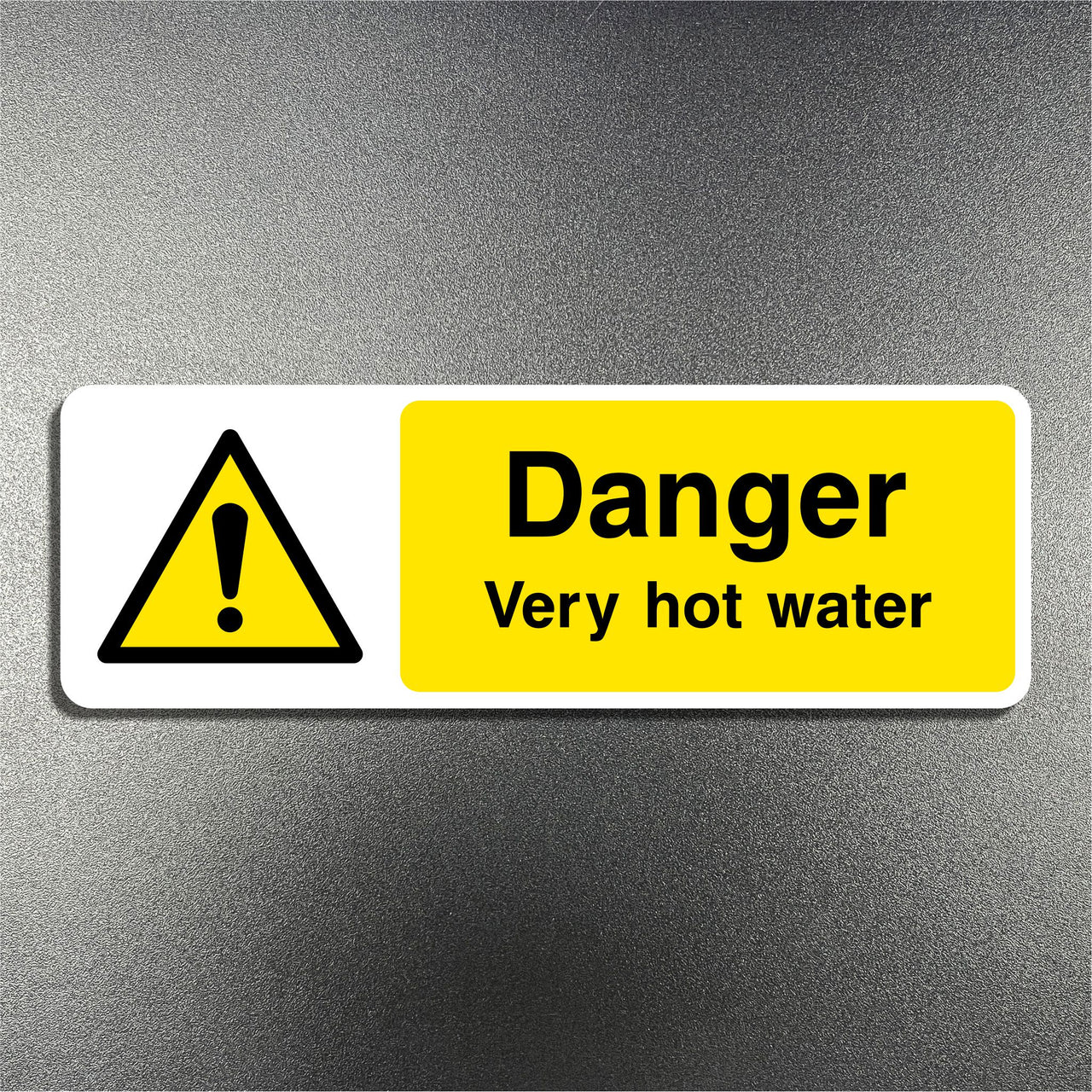 Danger Very Hot Water Sign
