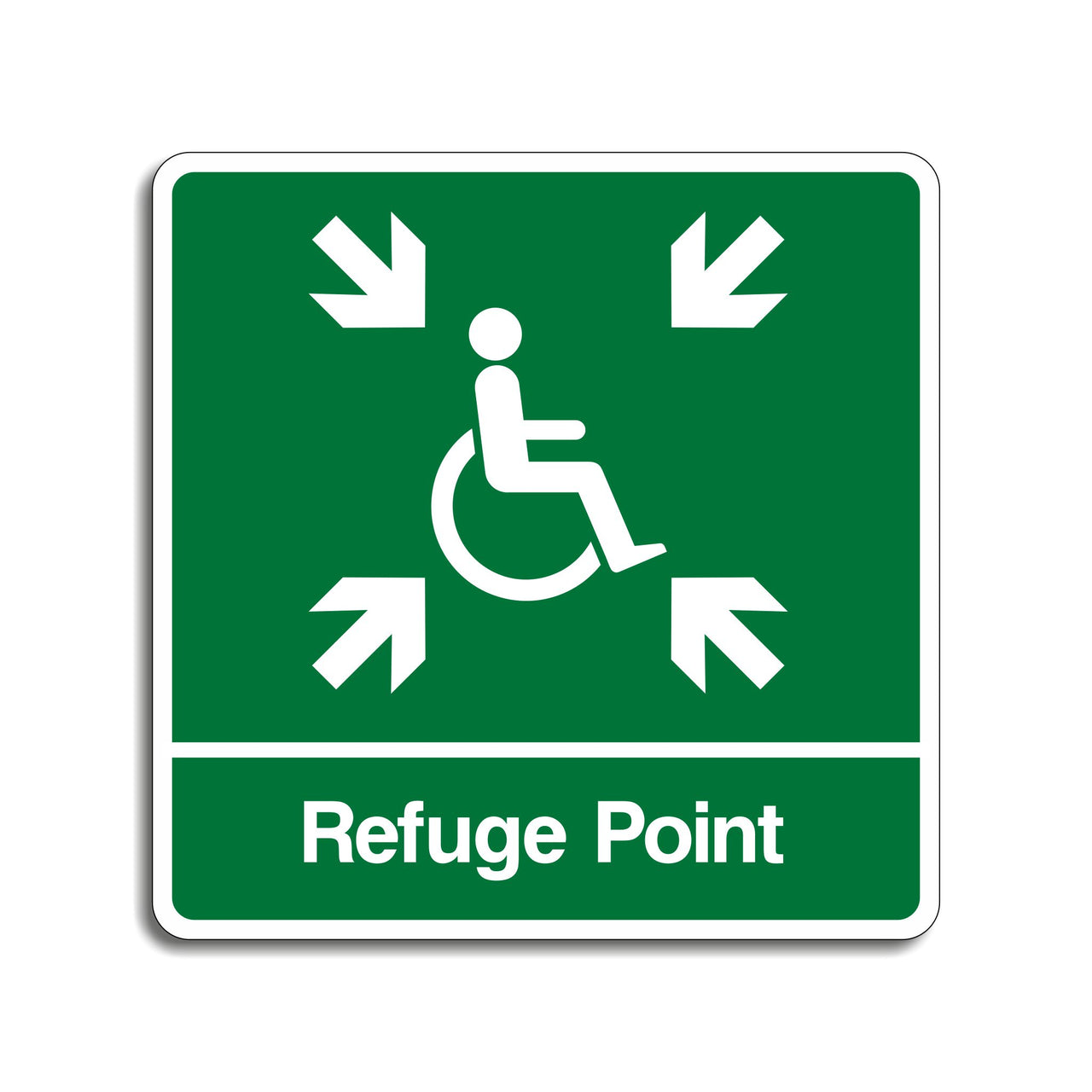 Disabled Emergency Refuge Sign