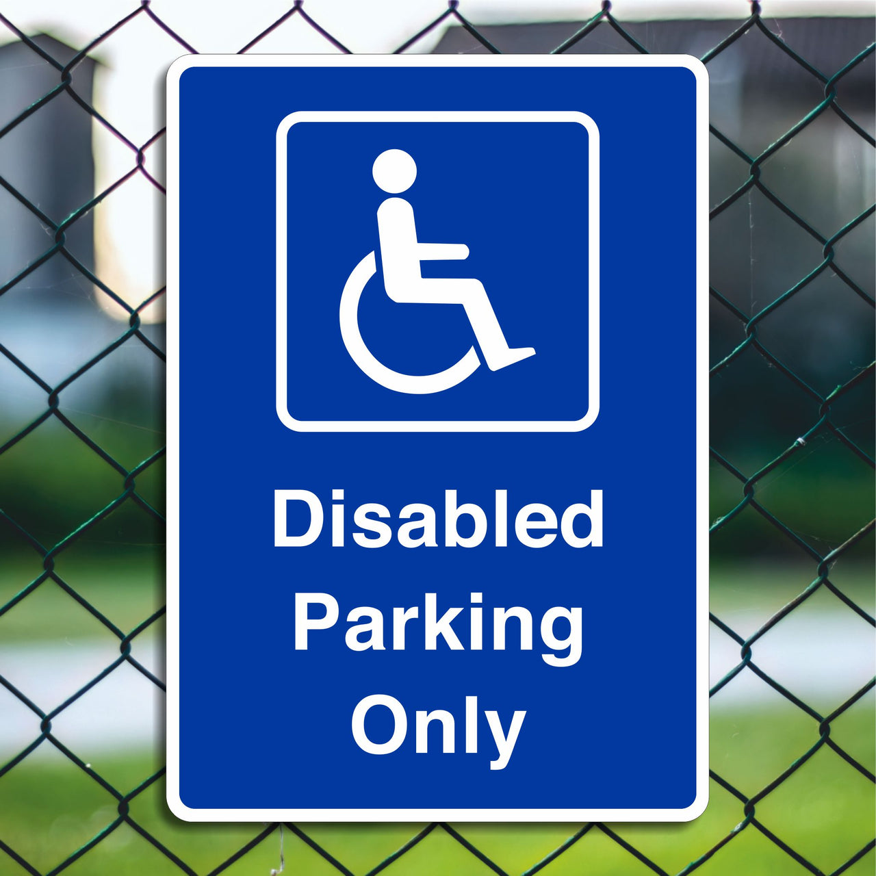 Disabled Parking Only Sign