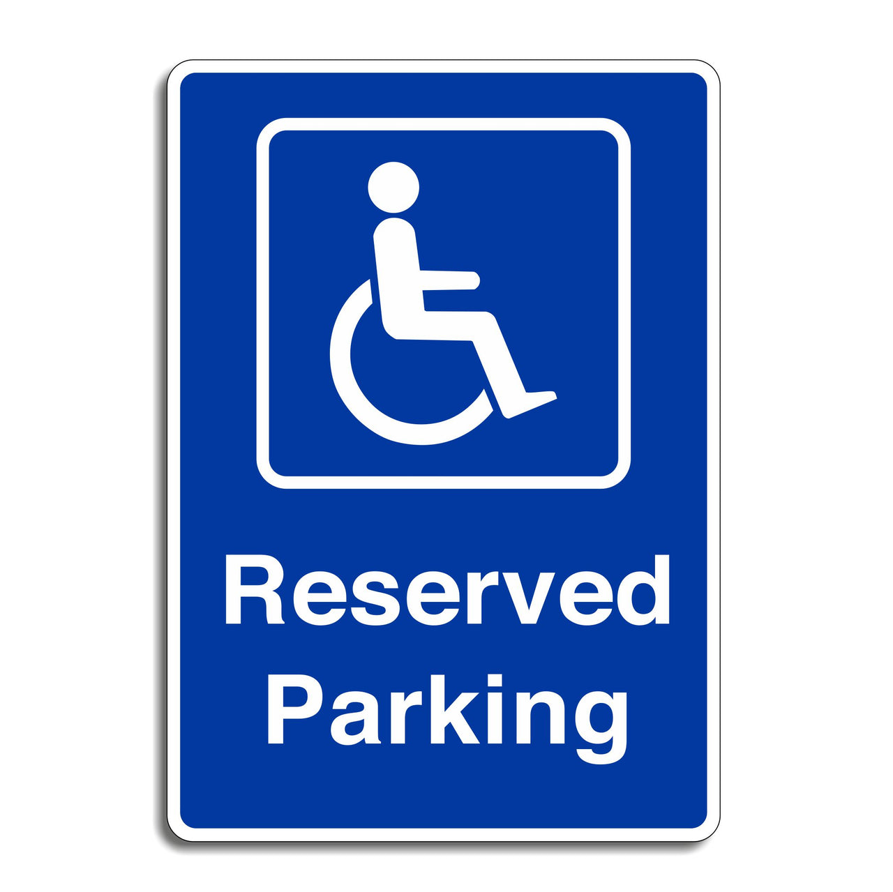 Disabled Reserved Parking Sign