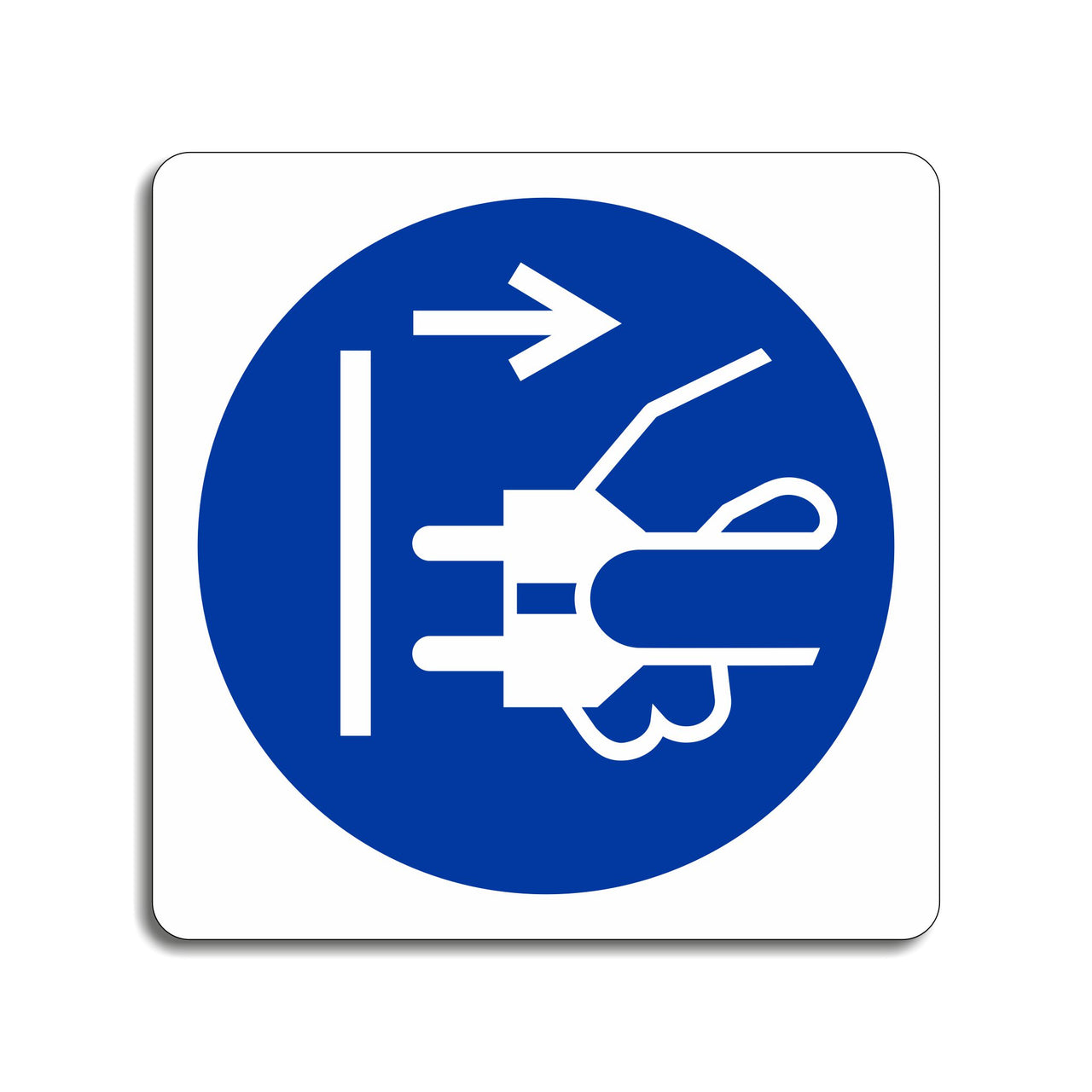 Disconnect Mains Plug Sign