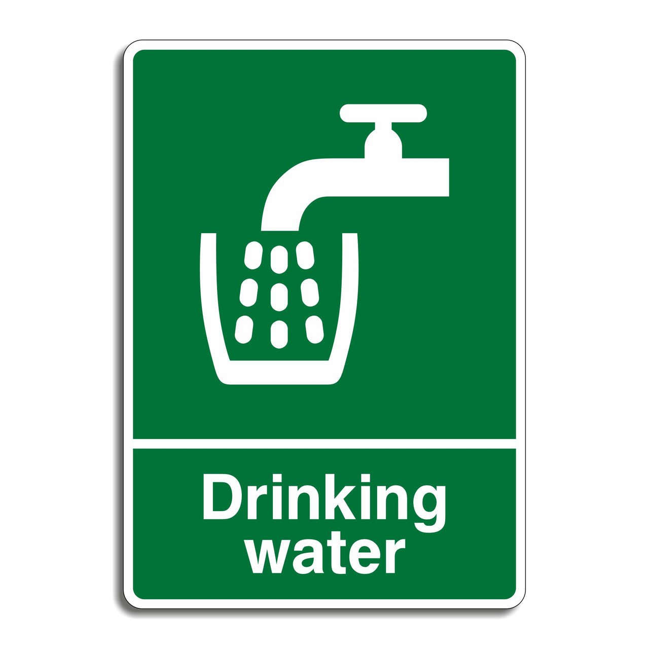 Drinking Water Sign