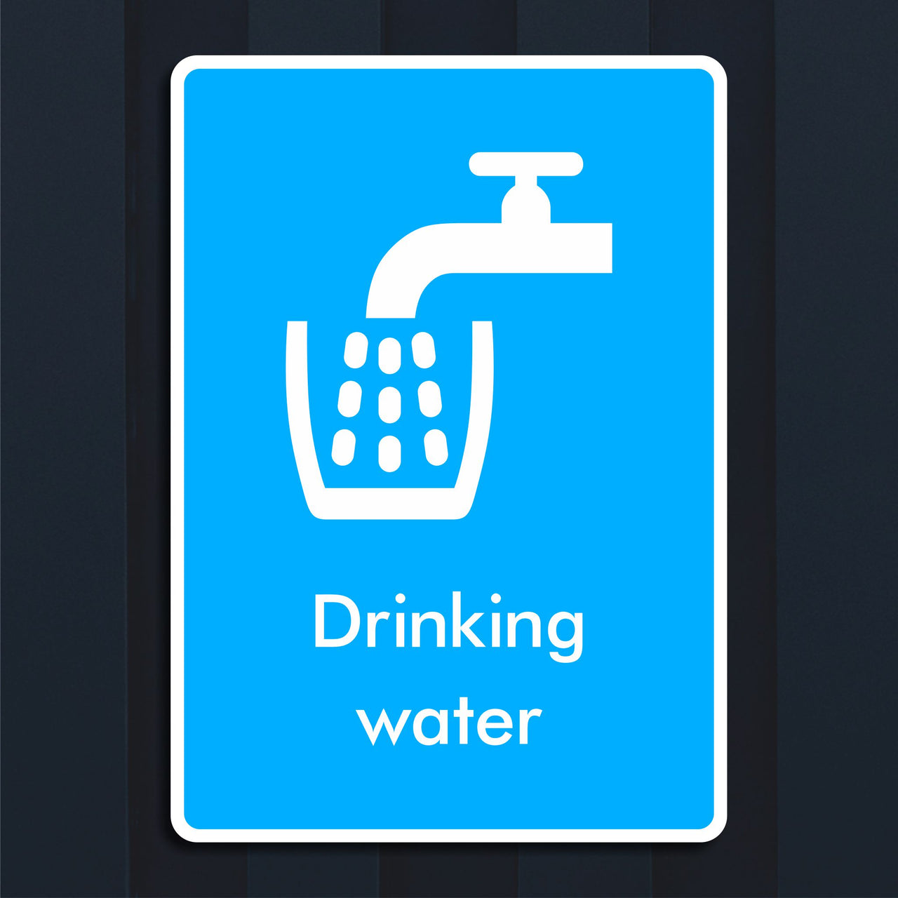 Drinking Water Sign