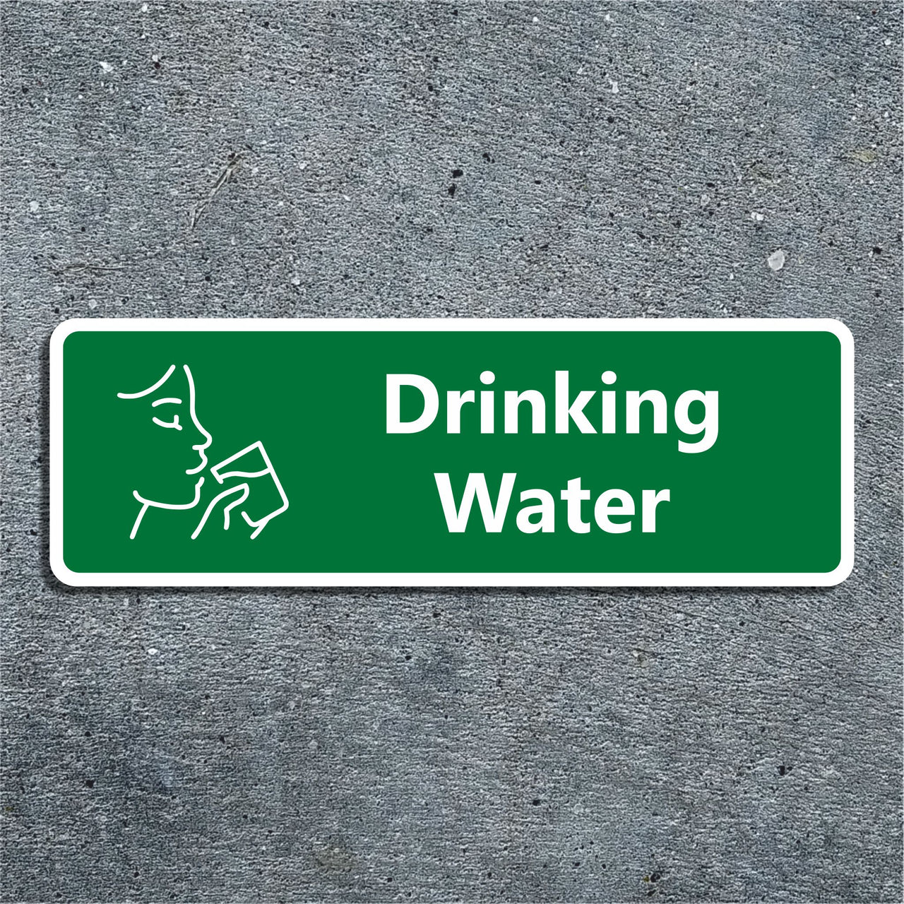 Drinking Water Sign