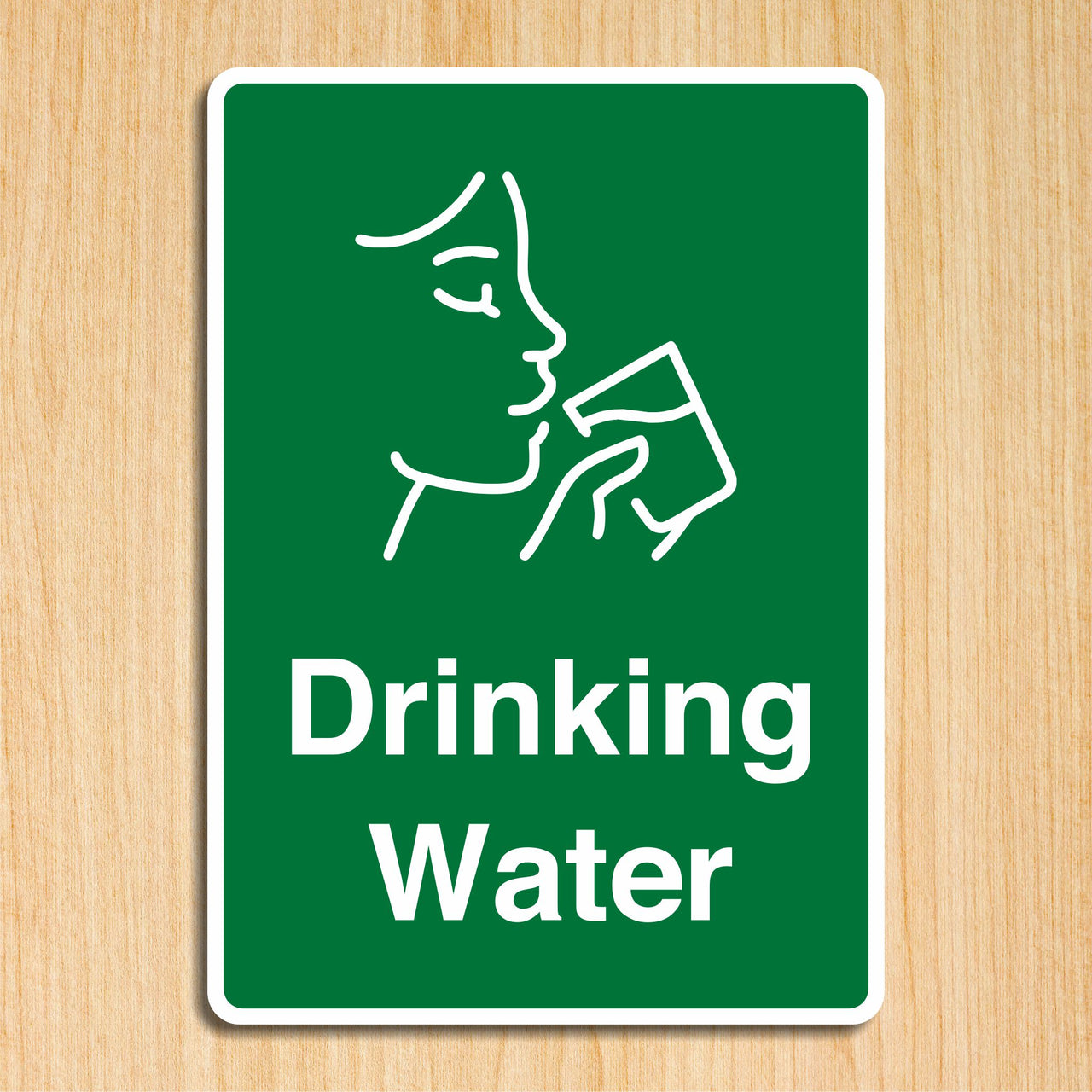 Drinking Water Sign
