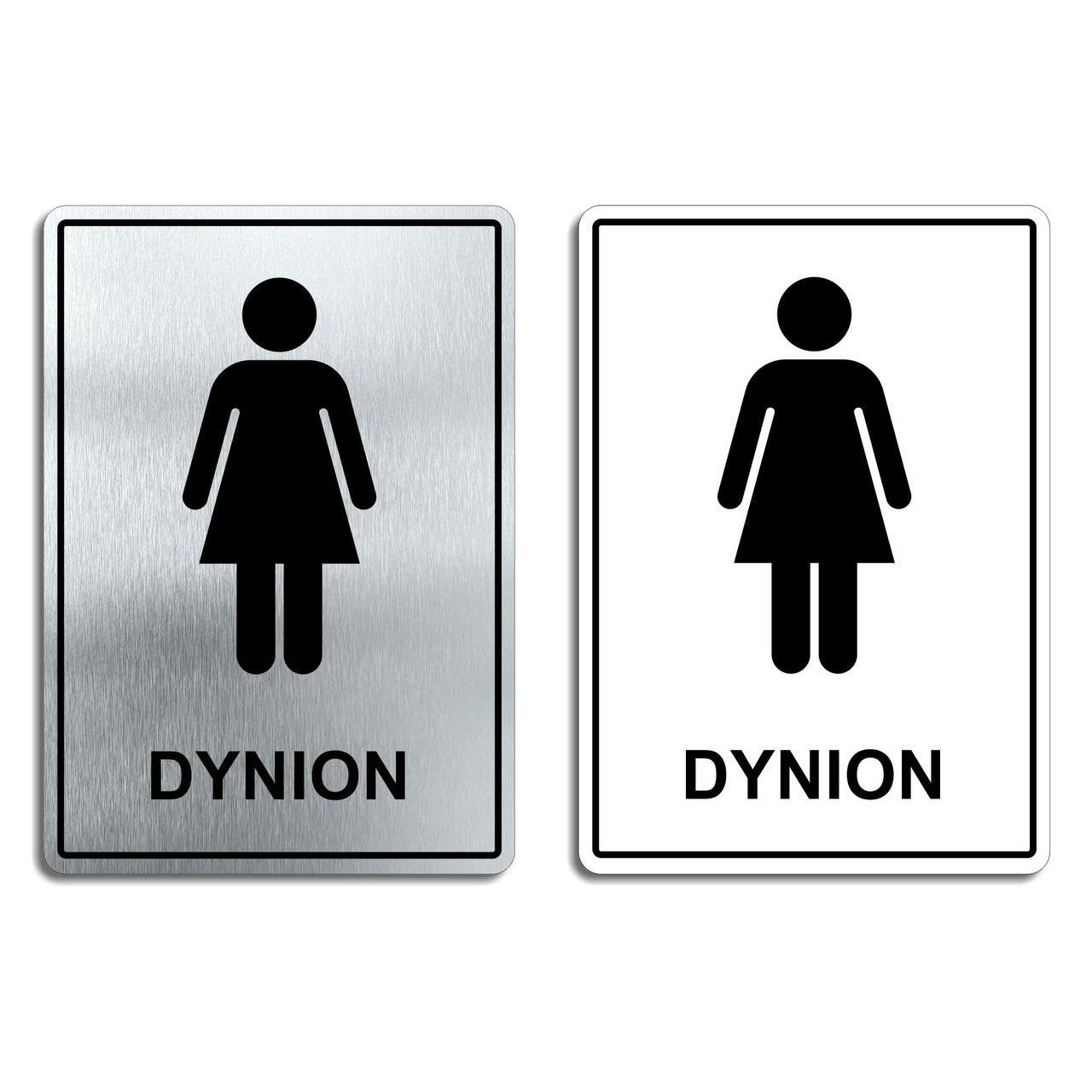 Dynion - Welsh Ladies Toilet Door Sign