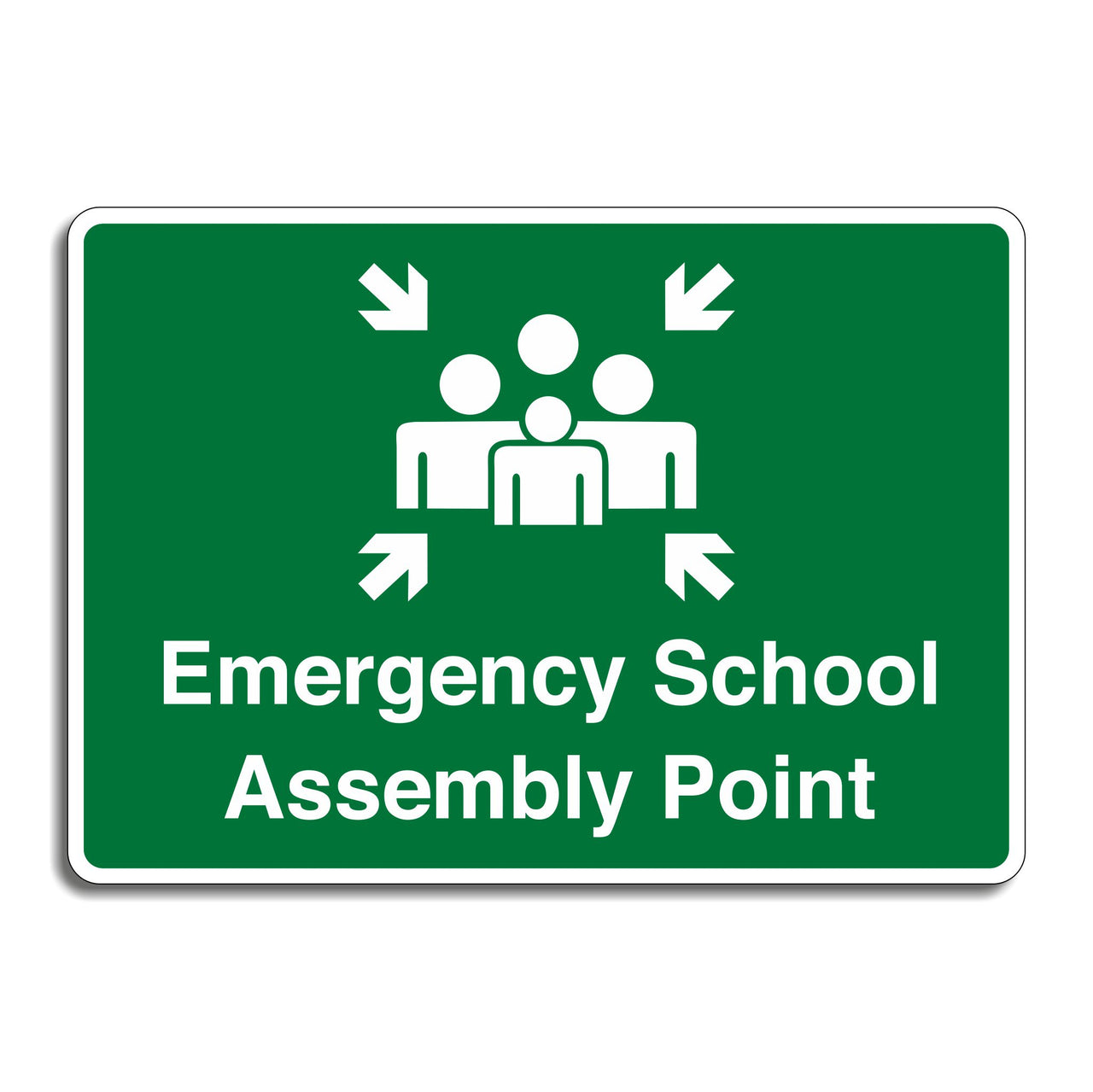 Emergency School Assembly Point Sign