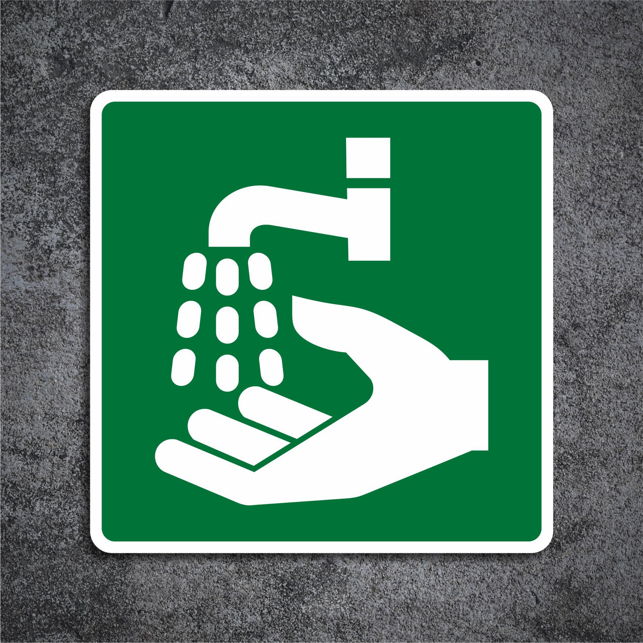 Hand Wash Station Sign