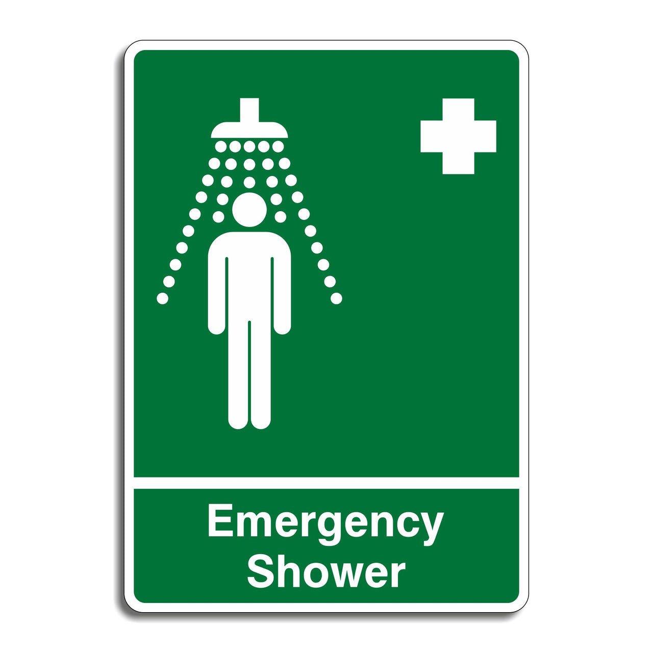Emergency Shower Sign