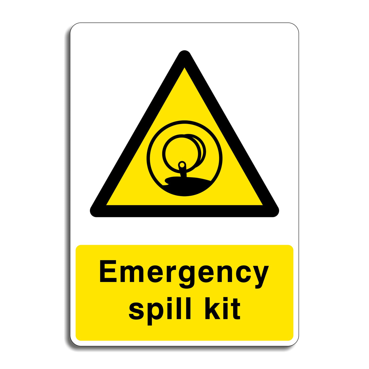 Emergency Spill Kit Sign