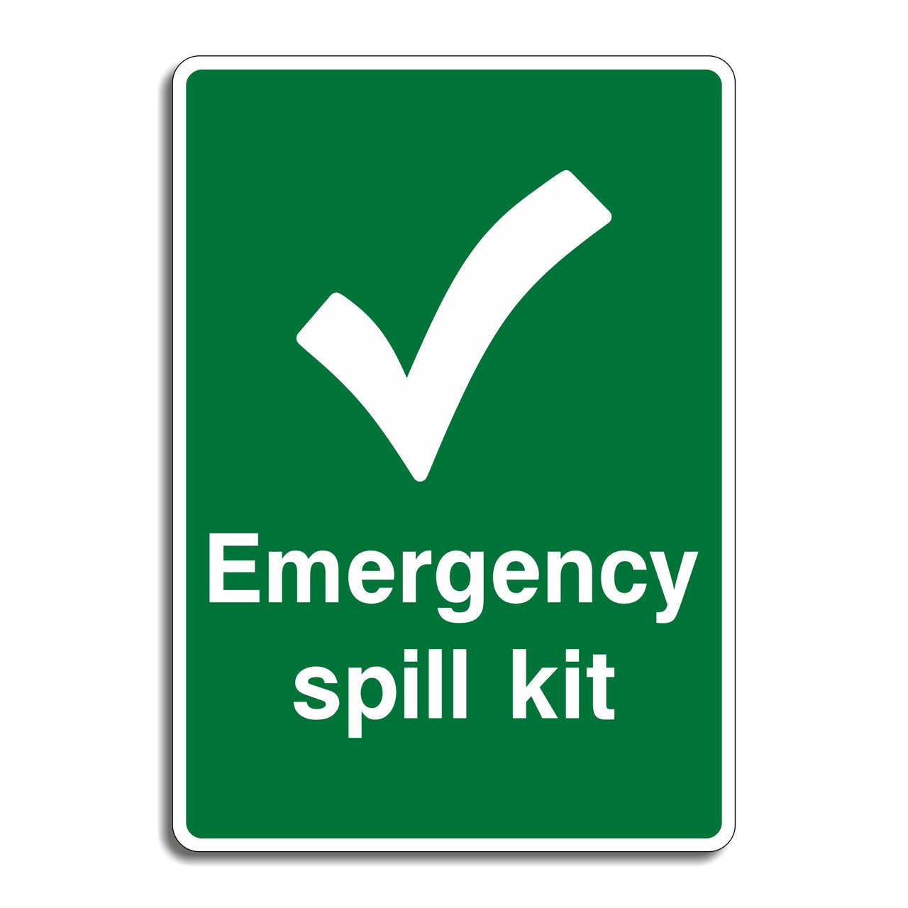 Emergency Spill Kit Sign