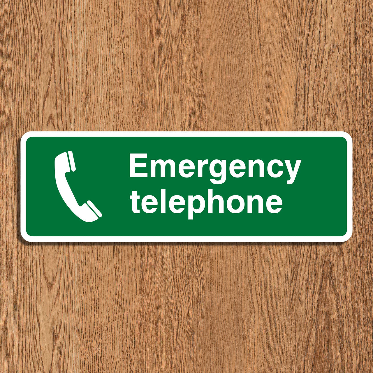 Emergency Telephone Sign
