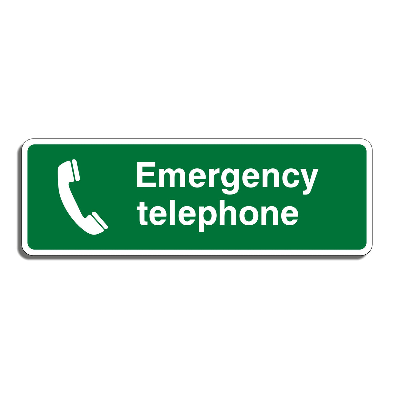 Emergency Telephone Sign