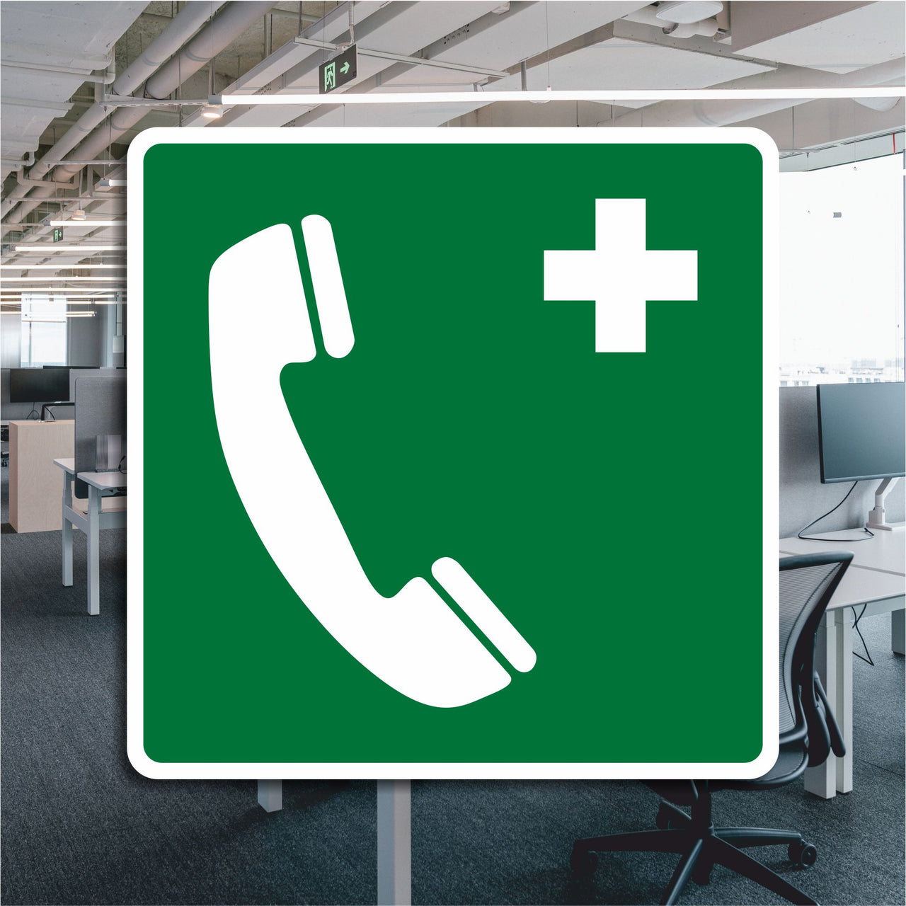 Emergency Telephone Sign