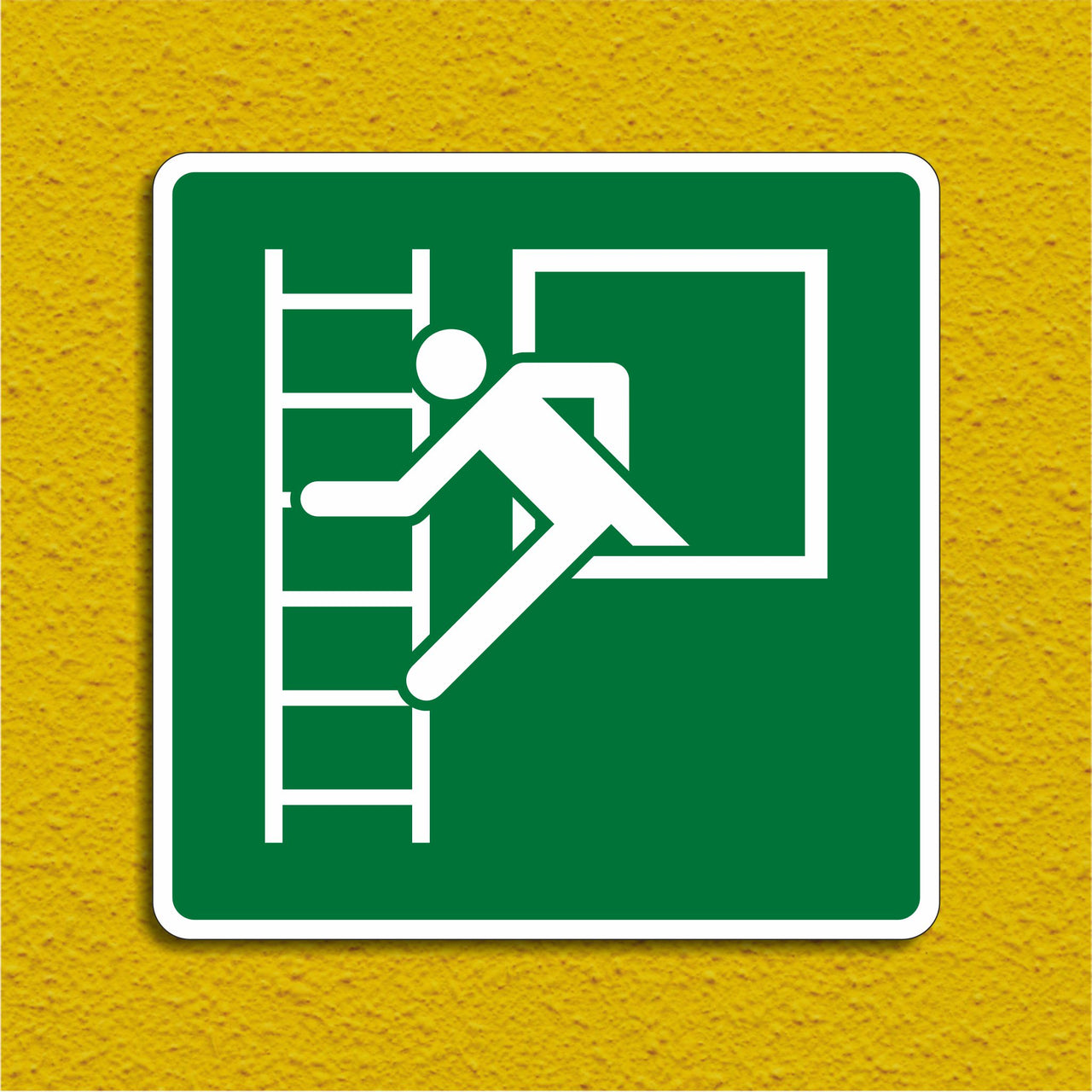 Escape Ladder Sign