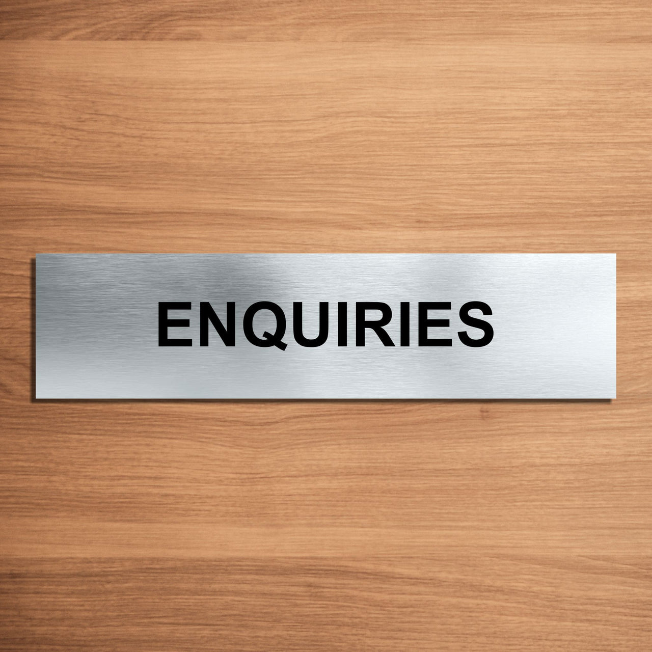 Enquiries Door Sign