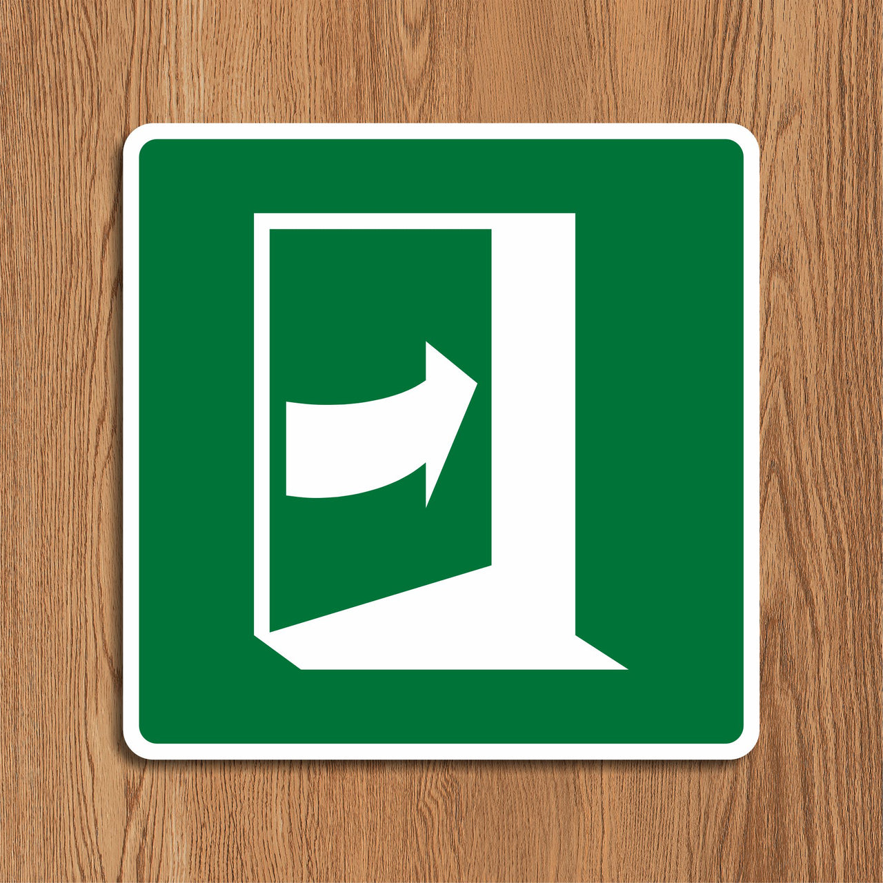 Emergency Exit Pictogram Door Sign