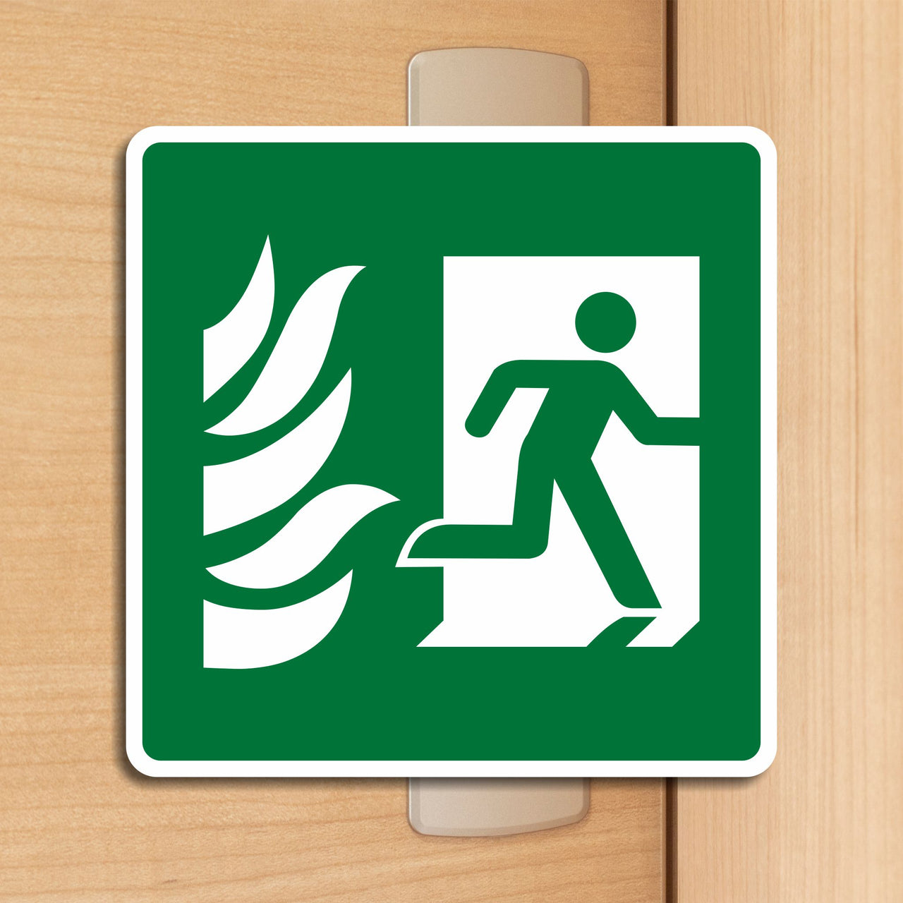 Fire Exit Pictogram Door Sign