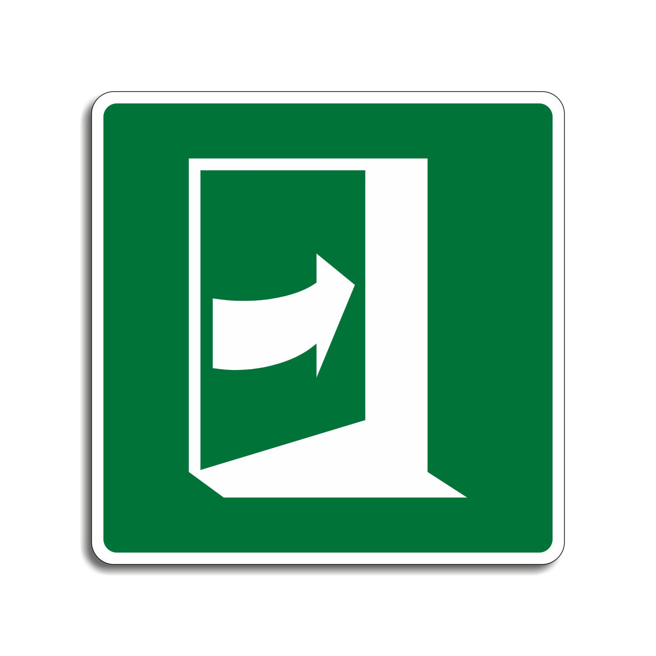 Emergency Exit Pictogram Door Sign