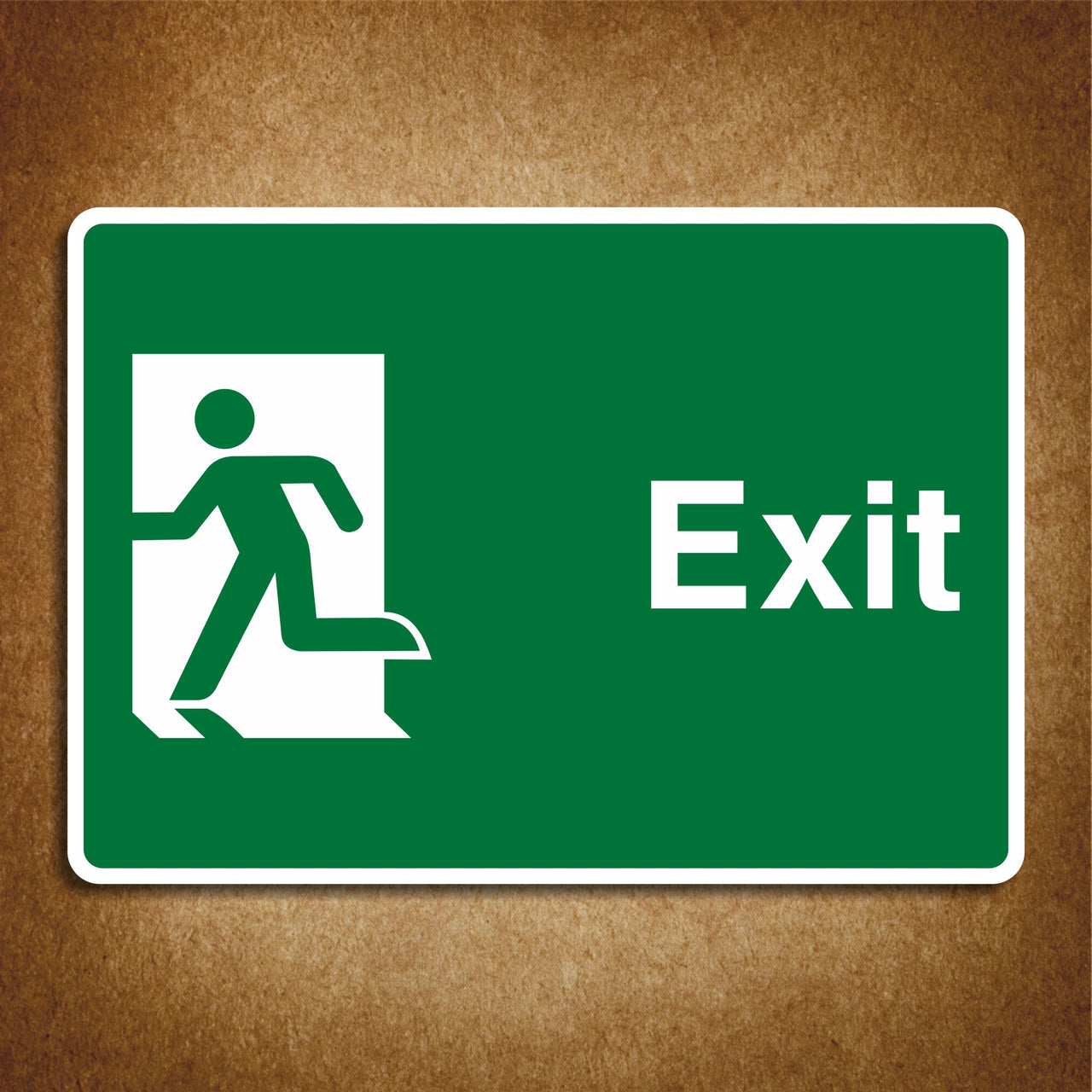 Emergency Exit Sign