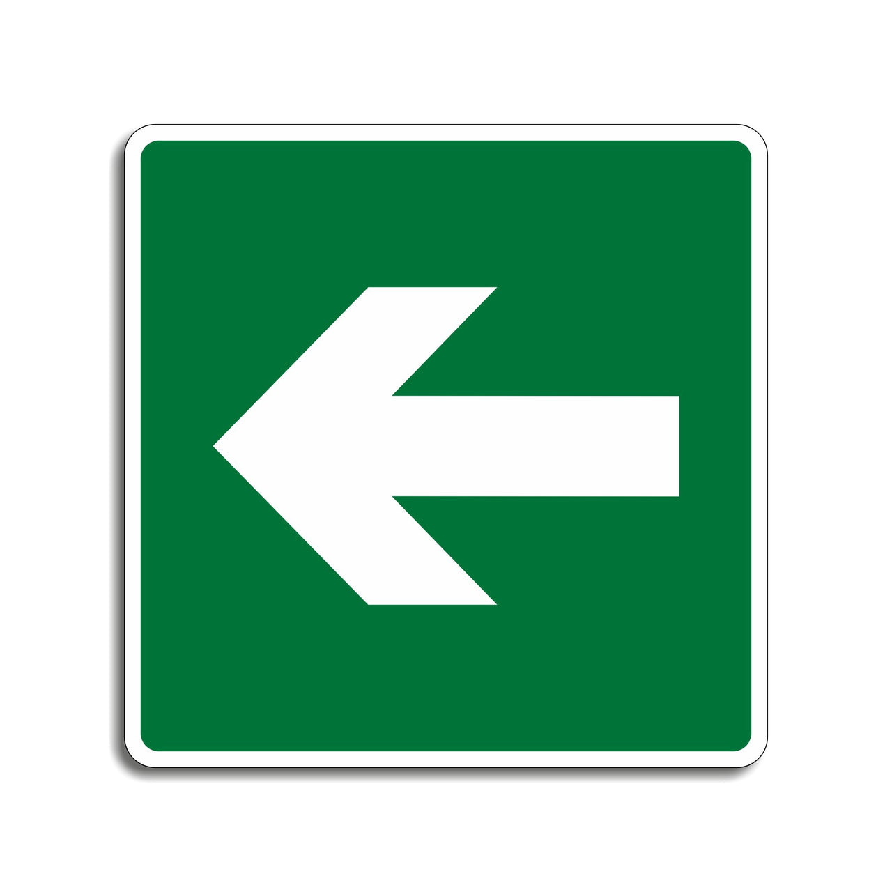 Emergency Arrow Sign - Pointing Left