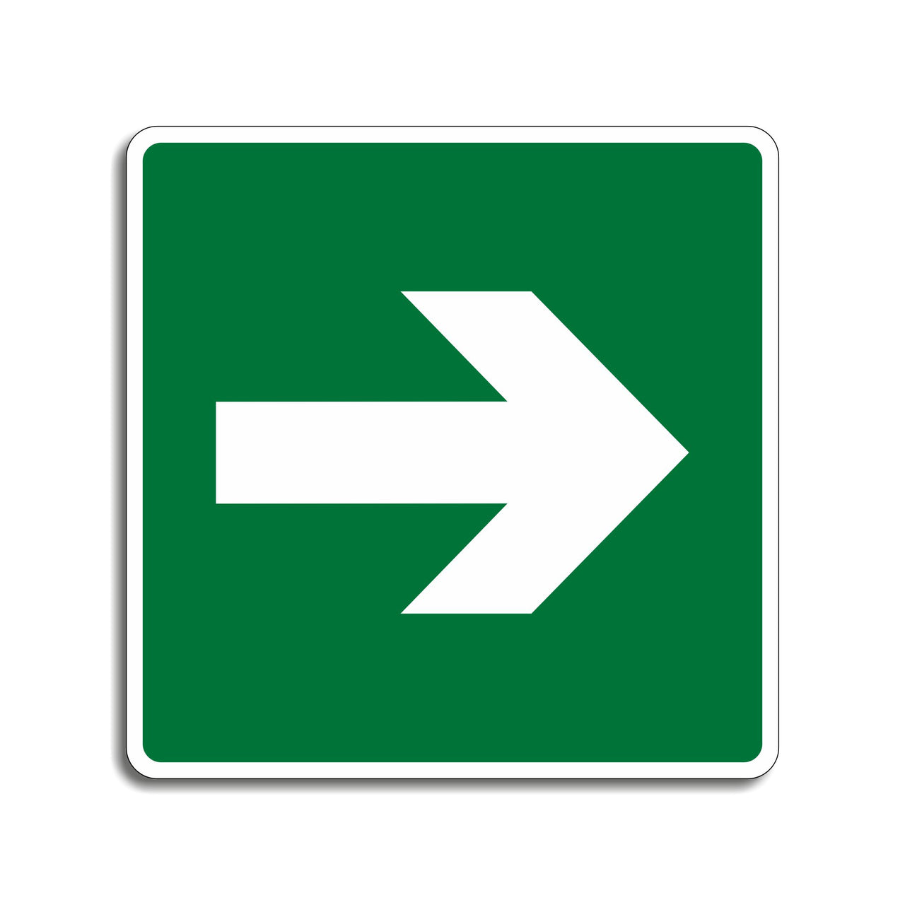 Emergency Arrow Sign - Pointing Right