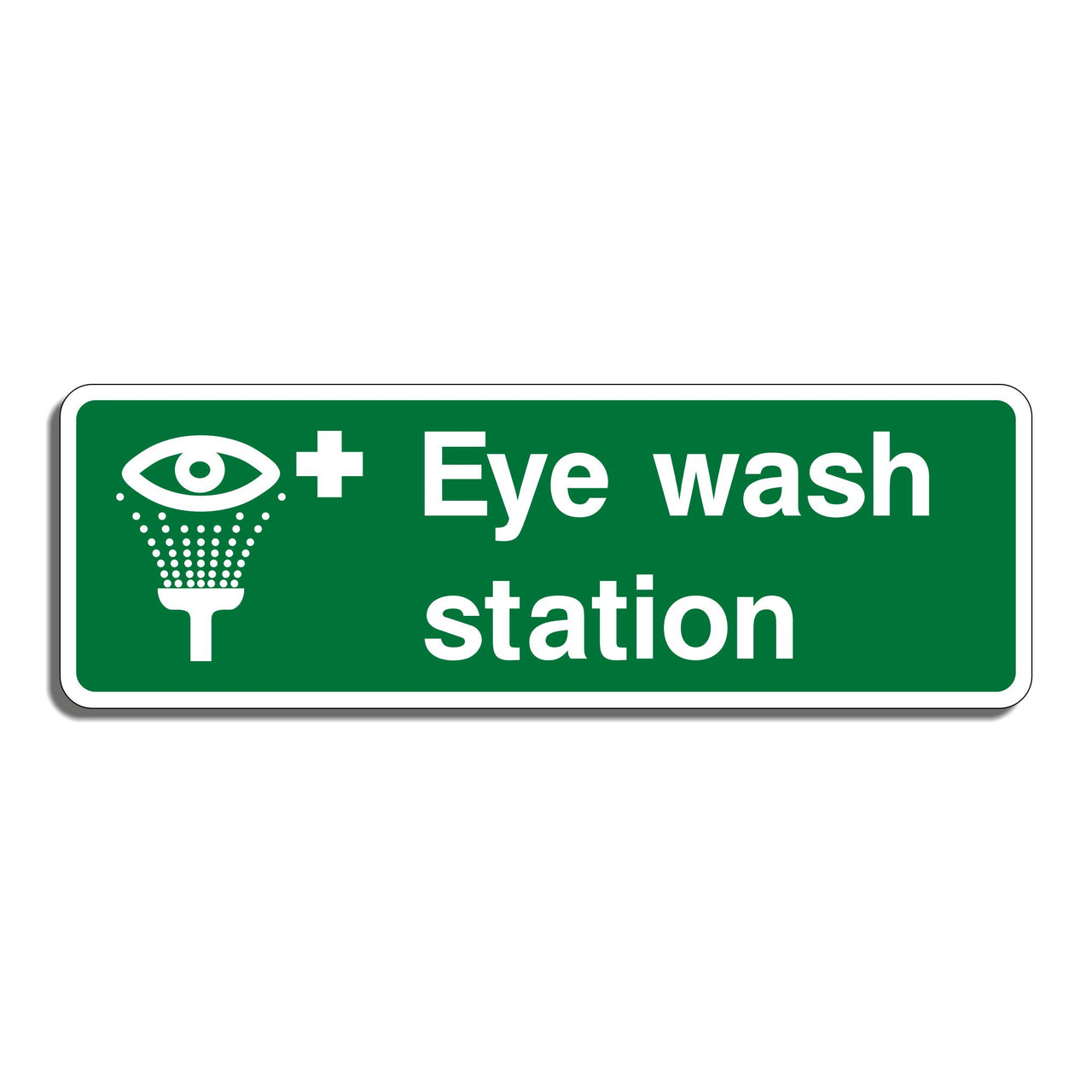 Eye Wash Station Sign