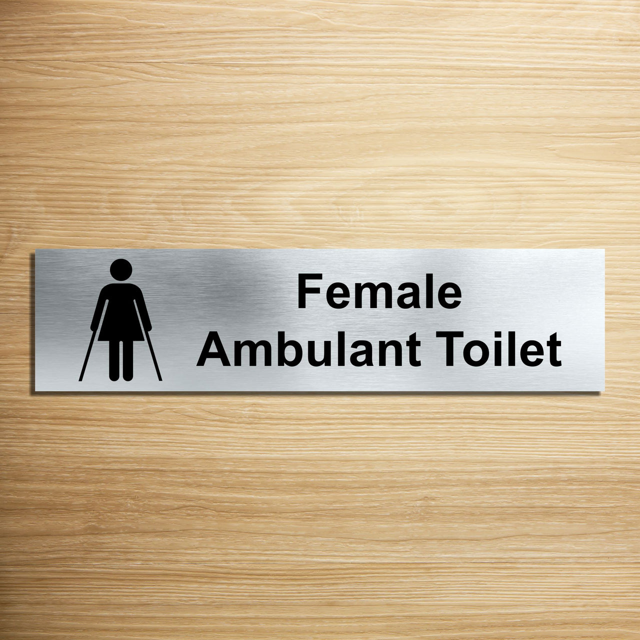 Female Ambulant Toilet Door Sign