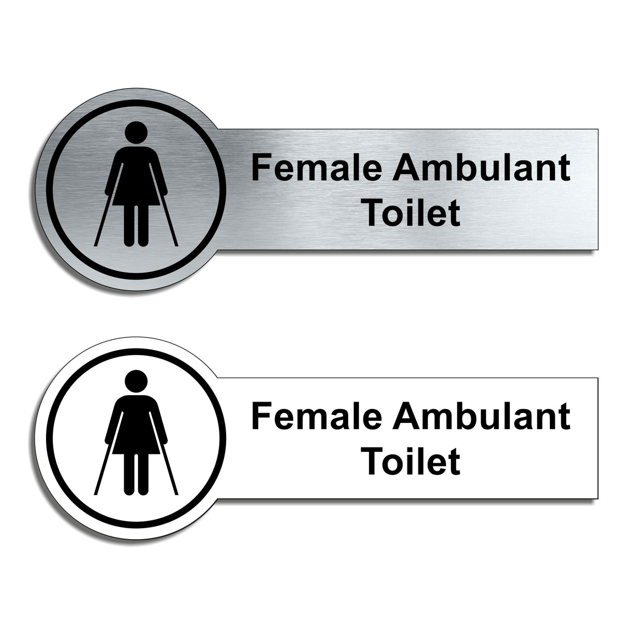 Female Ambulant Toilet Door Sign